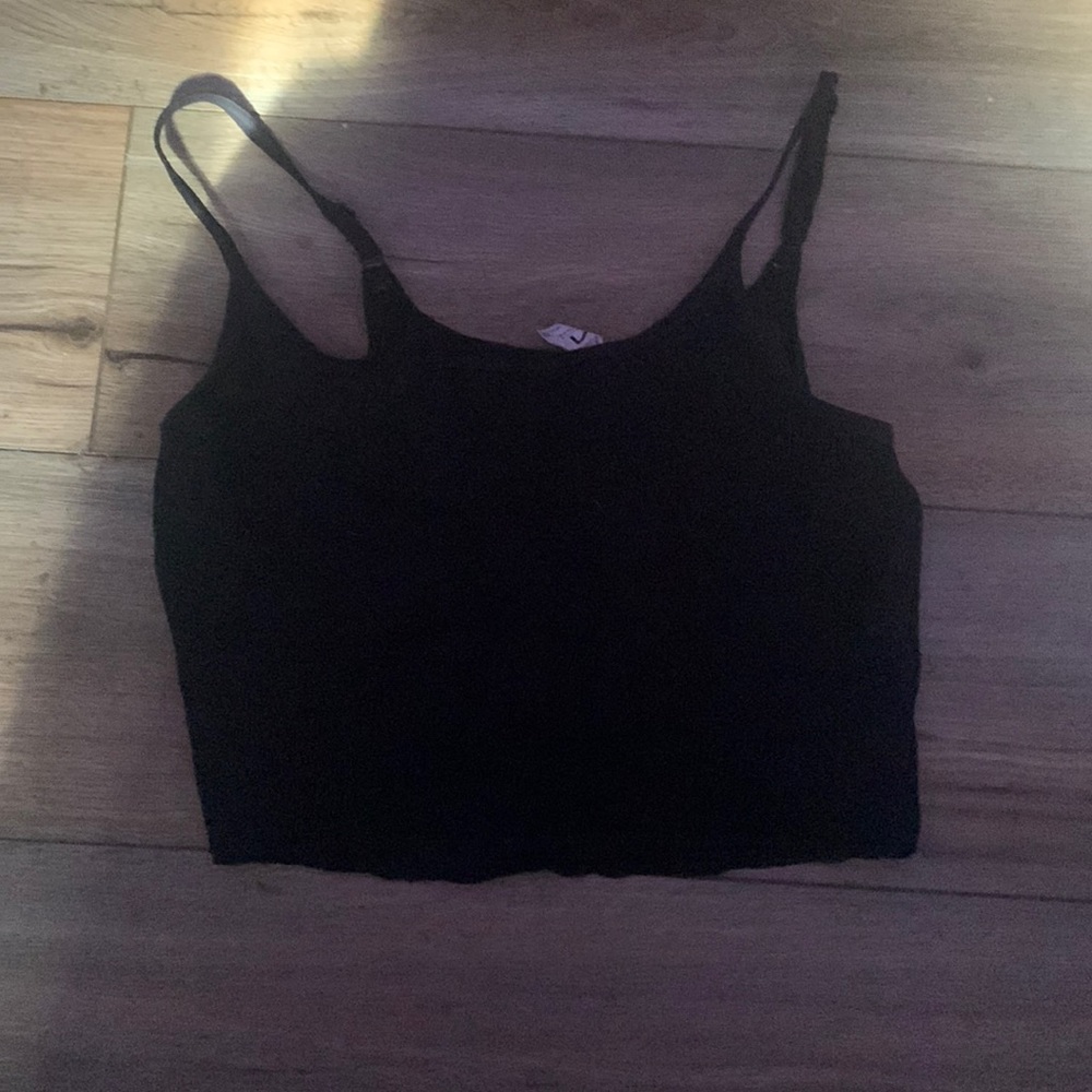 Maiden Form Cropped Tank, Size 2 XL, Soft.